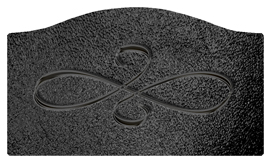 DASHELL-601-BK-SH-BK Black Scroll Shimmer Black Background